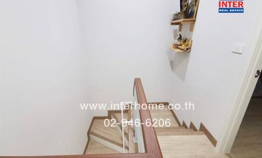 2-storey townhouse, 30.1 sq.w., The Modish Village, Chaiyaphruek - Ring Road, near Big C, Sai Noi, Kanchanaphisek Road, Bang Kruai - Sai Noi Road, Sai