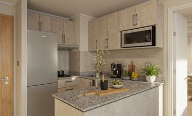 Departamento nuevo modelo B en edificio Hacienda La Esmeralda III