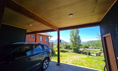 Se vende parcela con casa y  vista al lago en Futrono