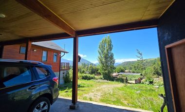 Se vende parcela con casa y  vista al lago en Futrono