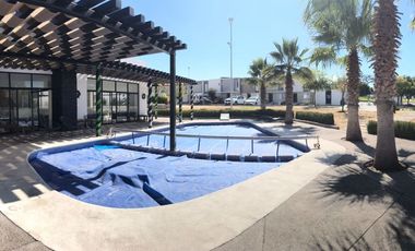 Rento casa en Arenza, Zakia, con salón de usos múltiples, terraza con asador, alberca y juegos infantiles para disfrutar con tu familia!