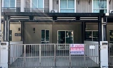 2-storey townhouse, 22 sq m, Pruksa Ville Village 106, Rangsit-Khlong Song, near Siam International School, Soi Rangsit-Nakhon Nayok 62, Rangsit-Nakho
