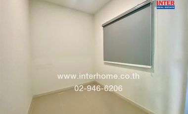 2-storey townhouse, 22 sq m, Pruksa Ville Village 106, Rangsit-Khlong Song, near Siam International School, Soi Rangsit-Nakhon Nayok 62, Rangsit-Nakho
