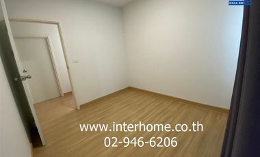 2-storey townhouse, 22 sq m, Pruksa Ville Village 106, Rangsit-Khlong Song, near Siam International School, Soi Rangsit-Nakhon Nayok 62, Rangsit-Nakho