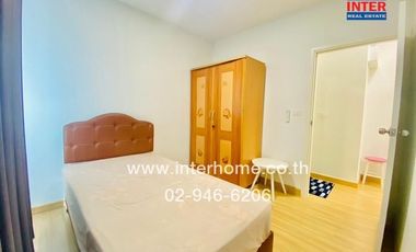 2-storey townhouse, 22 sq m, Pruksa Ville Village 106, Rangsit-Khlong Song, near Siam International School, Soi Rangsit-Nakhon Nayok 62, Rangsit-Nakho