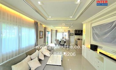 2-storey detached house, 77.3 sq.w., Setthasiri Village, Wongwaen-Lam Luk Ka, near Big C Lam Luk Ka, Lam Luk Ka Road, Nimit Mai Road, Lam Luk Ka, Path