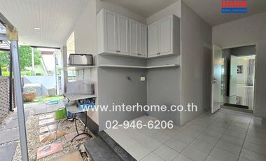 2-storey detached house, 77.3 sq.w., Setthasiri Village, Wongwaen-Lam Luk Ka, near Big C Lam Luk Ka, Lam Luk Ka Road, Nimit Mai Road, Lam Luk Ka, Path