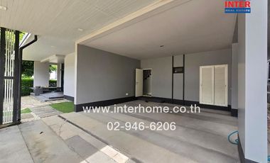 2-storey detached house, 77.3 sq.w., Setthasiri Village, Wongwaen-Lam Luk Ka, near Big C Lam Luk Ka, Lam Luk Ka Road, Nimit Mai Road, Lam Luk Ka, Path