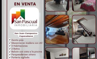 💥 VENDO 💥 Hermoso Apartamento en San Juan Campestre  Copacabana (Ant.)