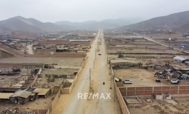 Terreno Industrial En Esquina - Zona Industrial | A 25 Minutos Del Aeropuerto | Parque Porcino Ventanilla