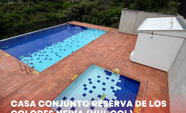 SE VENDE ESPECTACULAR CASA DE 3P CONJUNTO RESERVAS DE LOS COLORES NEIVA (HUI-COL)