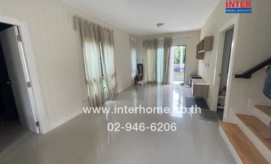 2-storey detached house, 50.6 sq.w., Thana Village 2, Rama 5-Bang Yai, Kaeo In Alley, Kanchanaphisek Road, Chan Thong Eiam Road, Khlong Thanon Road, B