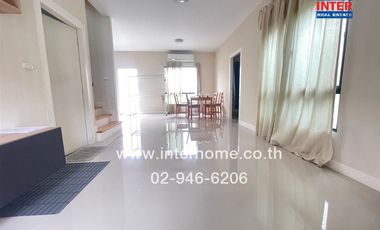 2-storey detached house, 50.6 sq.w., Thana Village 2, Rama 5-Bang Yai, Kaeo In Alley, Kanchanaphisek Road, Chan Thong Eiam Road, Khlong Thanon Road, B