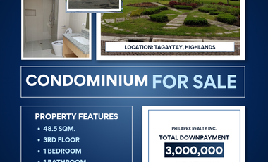 Condominium Highlands Tagaytay City