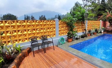 Sewa Villa Dinar Mountain View di Villa Istana Bunga Bandung Dekat Lembang Park & Zoo