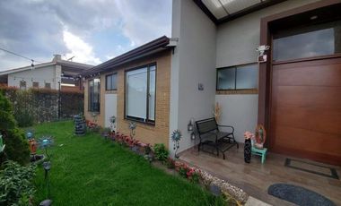 VENTA CASA CAMPESTRE EXCLUSIVA CONJUNTO CERRADO CAJICA , LA VIRGEN