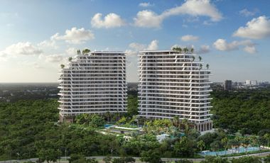 Penthouse con alberca, sport bar, en venta, Parque Cancún, Cancún
