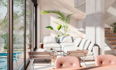 Casa en venta con alberca, comunidad Cerrada, Ciudad Mayakoba, Playa del Carmen