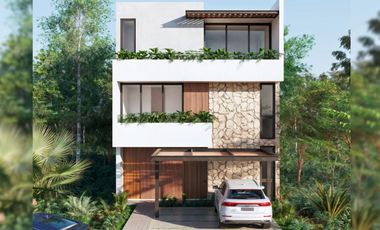 Casa en venta con alberca, comunidad Cerrada, Ciudad Mayakoba, Playa del Carmen