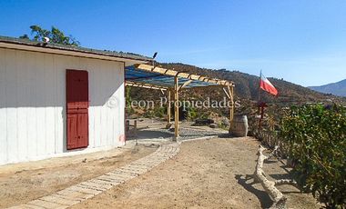 Leon Propiedades vende parcela de 9700m2 con casa en sector Miraflores, Curacaví.