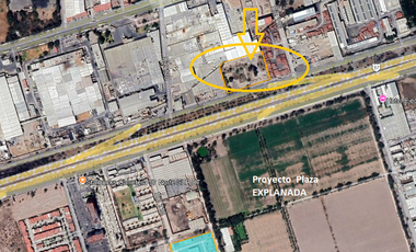 Terreno urbano en RENTA hasta 9,520m2 frente Ls Mercedes  carr 57 SLP-Qro