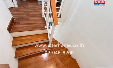 2-storey townhouse, 17.6 sq.w., Lalin Town Village, Lio Bliss, Theparak - Bang Bo, Soi 4, Theparak-Tamru Road, Bang Bo-Khlong Dan Road, Bang Bo, Samut