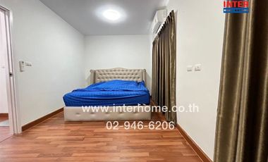 2-storey townhouse, 17.6 sq.w., Lalin Town Village, Lio Bliss, Theparak - Bang Bo, Soi 4, Theparak-Tamru Road, Bang Bo-Khlong Dan Road, Bang Bo, Samut