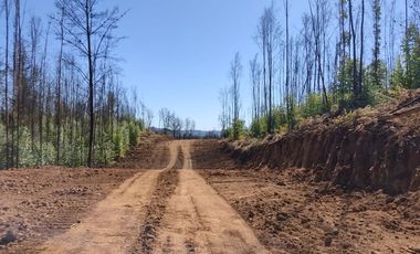 En venta parcelas planas de 5000 m2 en Ñipas - Crédito directo.