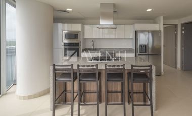 Departamento en renta en Marea Condos en puerto Cancún