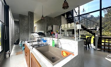 Modern Loft-Style A Serene 2-Story House for sale with Mountain Views in Ao Nang