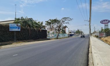Alquiler de Terreno Medianero con 9.750 m² - Km 4.5 Vía Durán Tambo, ingresando vía de Plaza Shiva