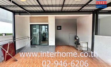 2-storey townhouse, 18.4 sq m, Union Town Village, Lam Luk Ka, Khlong 4, Kanchanaphisek Road, Lam Luk Ka Road, Khlong 4, Lam Luk Ka, Pathum Thani
