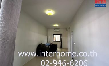2-storey townhouse, 18.4 sq m, Union Town Village, Lam Luk Ka, Khlong 4, Kanchanaphisek Road, Lam Luk Ka Road, Khlong 4, Lam Luk Ka, Pathum Thani