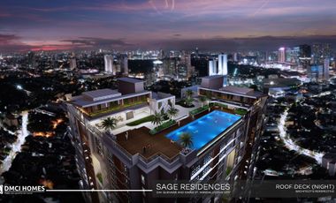 Urgent for SALE 2BR near CBD of Mandaluyong by DMCI Sage Garden