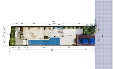 Leasehold Modern Minimalis Villa, Fully Furnished at Sanur, Bali, closed to Renon & Kuta