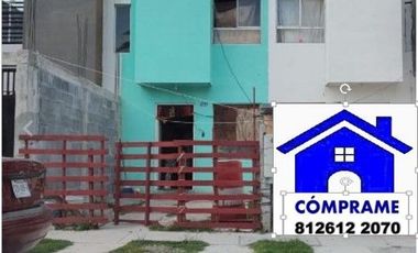 CASA EN VENTA, PRIVADAS DE CAMINO REAL  EN ESCOBEDO, 2 PLANTAS, 2 RECÁMARAS, ESTACIONAMIENTO