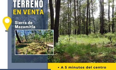 Terreno en Mazamitla