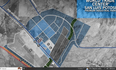 Terreno industrial 10 hasta 225ha en VENTA en SLPotosi todo o parte
