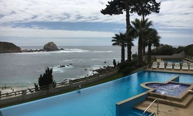 Hermoso Departamento terrazajardín vista al mar Pinares del Canelillo en Algarrobo