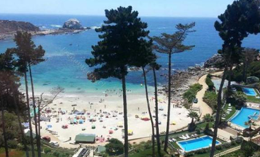 Hermoso Departamento terrazajardín vista al mar Pinares del Canelillo en Algarrobo