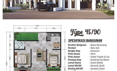 Rumah murah design cantik SHM Split