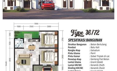 Rumah murah design cantik SHM Split