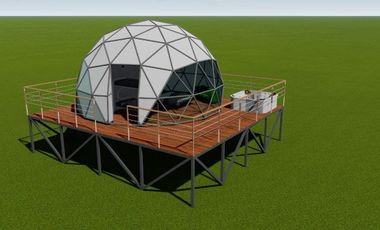 Terreno de 800 m² con Glamping en la Famosa Ruta de los Cenotes - ¡Una Inversión Única!