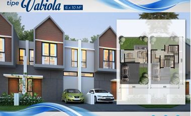 Rumah 2 Lantai Manyar Riverside Type Vabiola Manyar Gresik