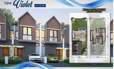 Rumah Primary 2 Lantai Manyar Riverside Type Violet Manyar Gresik
