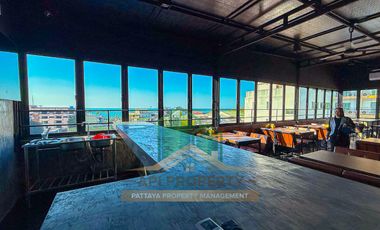 Hotel/Bar/Restaurant for sale in Pattaya city , just 100 meters to Pattaya beach (Sea view) Completely renovated building  ( Exclusive listing )
