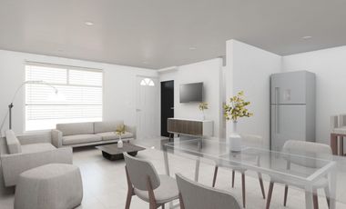 CASA EN VENTA NUEVA EN COLONIA BUGAMBILIAS, BUAP, UVP