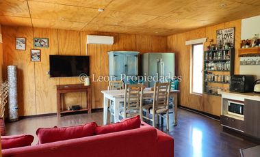 Leon Propiedades vende parcela con casa en condominio, Sector Miraflores, Curacaví.