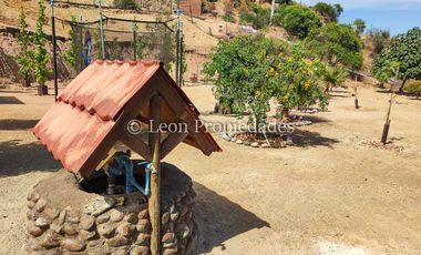 Leon Propiedades vende parcela con casa en condominio, Sector Miraflores, Curacaví.