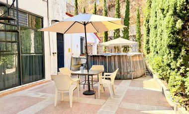 Renta de casa fin de semana LA LUCIÉRNAGA con alberca recién remodelada, amueblada y lista para disfrutarla.
